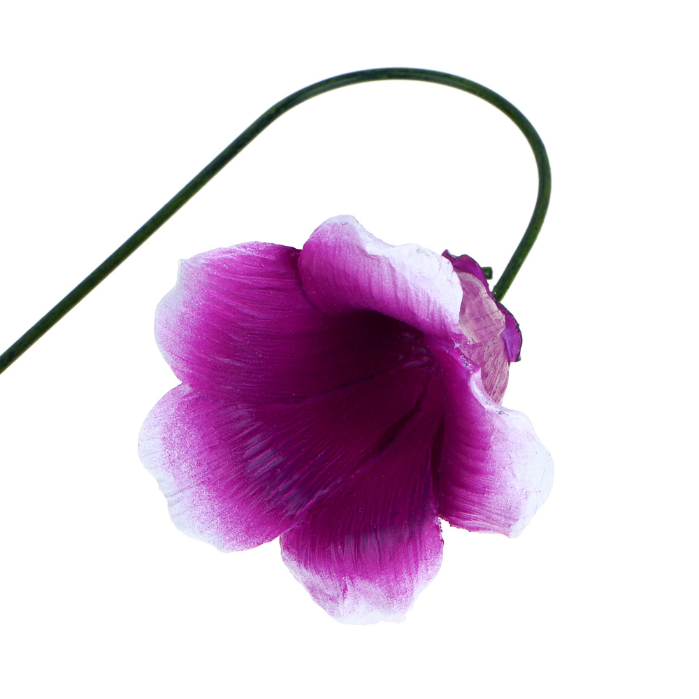 INBLOOM Декор садовый на стержне Цветы 40см 3 дизайна, полирезина/металл, арт.№ 153-163