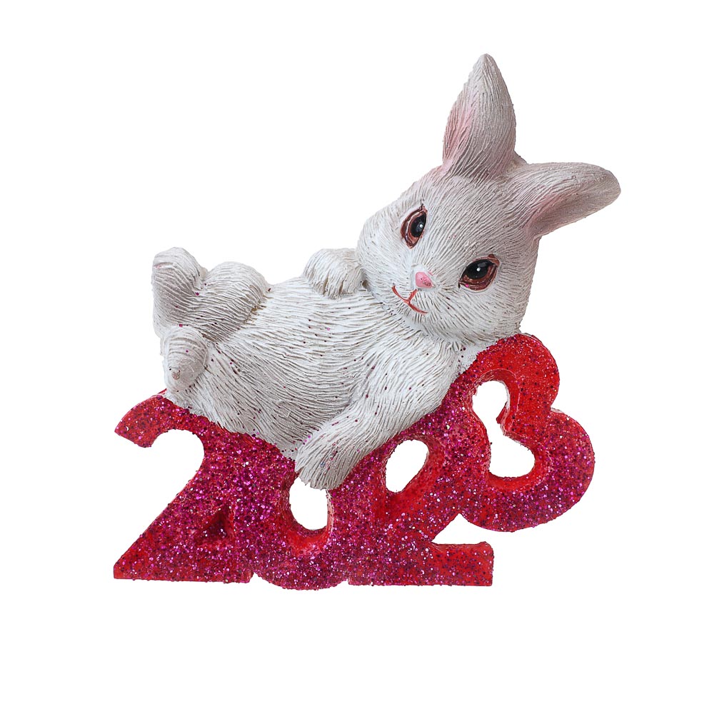 СНОУ БУМ Магнит Символ Года, 8x7 см, полистоун, 8 дизайнов, арт.№ 359-859