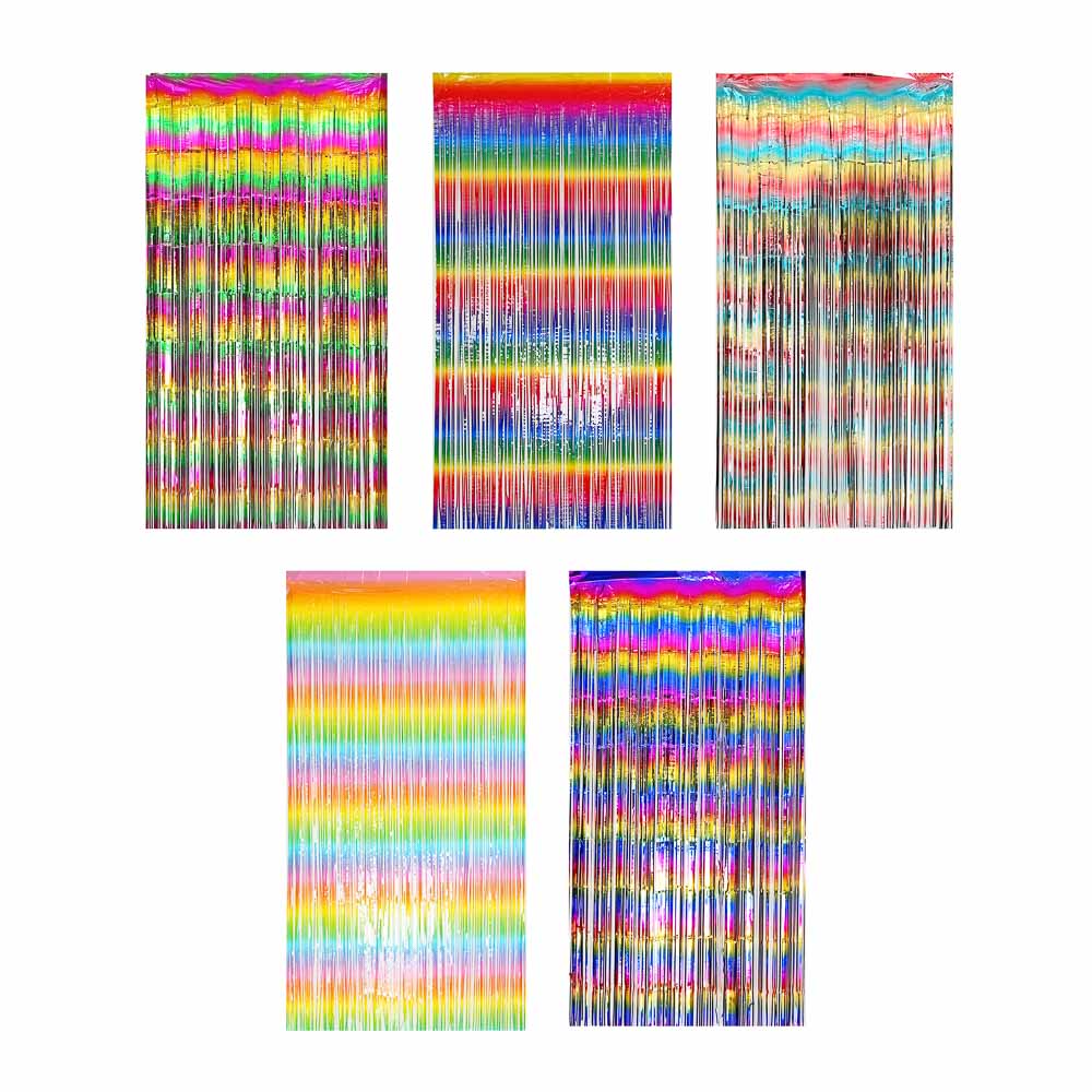 FNtastic Растяжка-бахрома, 100х200 см, ПВХ, 5 цветов, арт 1, арт.№ 521-129