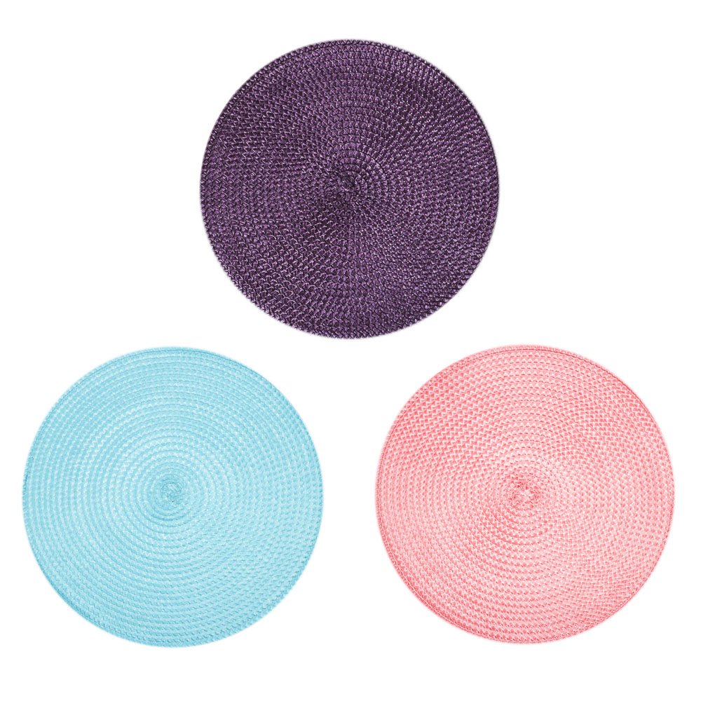 Салфетка сервировочная "Модерн", d38см, 3 цвета, арт.№ 890-337