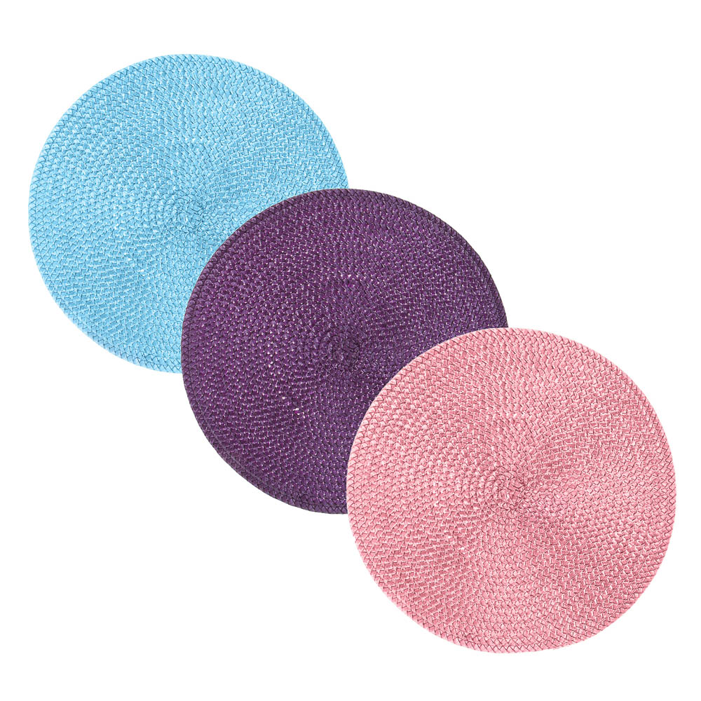 Салфетка сервировочная "Модерн", d38см, 3 цвета, арт.№ 890-337