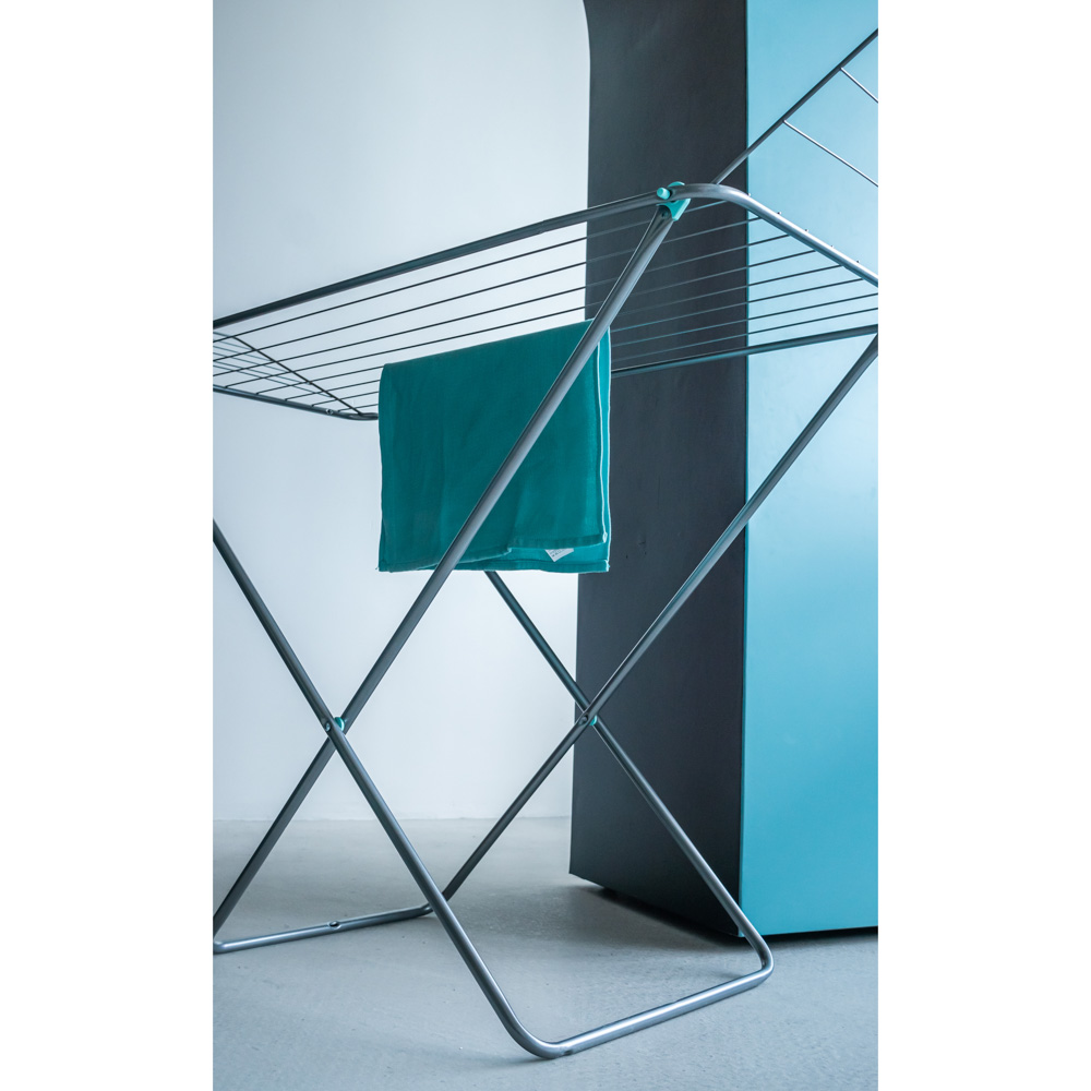 НИКА Сушилка напольная 18 м, металл, порошковая краска, пластмасса, макс нагрузка 15 кг, СБП1, арт.№ 452-074