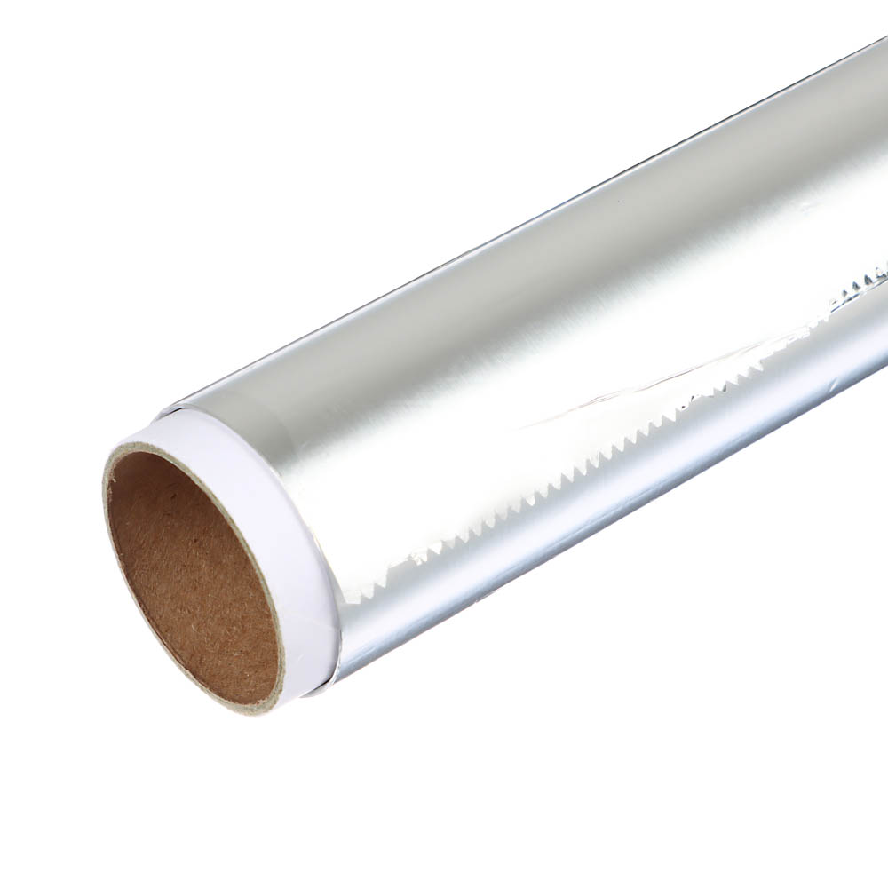 Фольга алюминиевая тм САЯНСКАЯ, для запекания, 44см х 7м, особо прочная, 14мкм, арт.№ 438-224