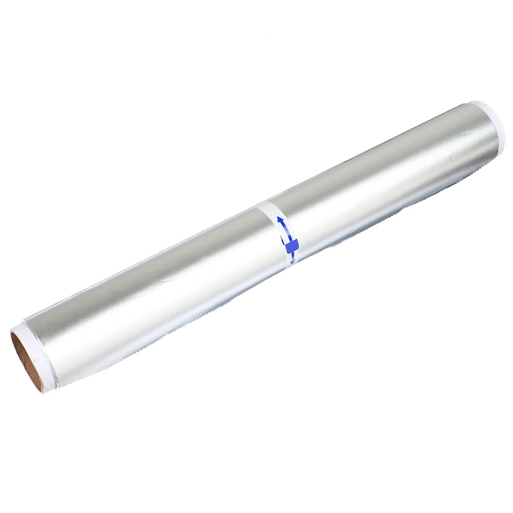 Фольга алюминиевая тм САЯНСКАЯ, гриль, 29см х 7м, экстра прочная, 20мкм, арт.№ 438-225