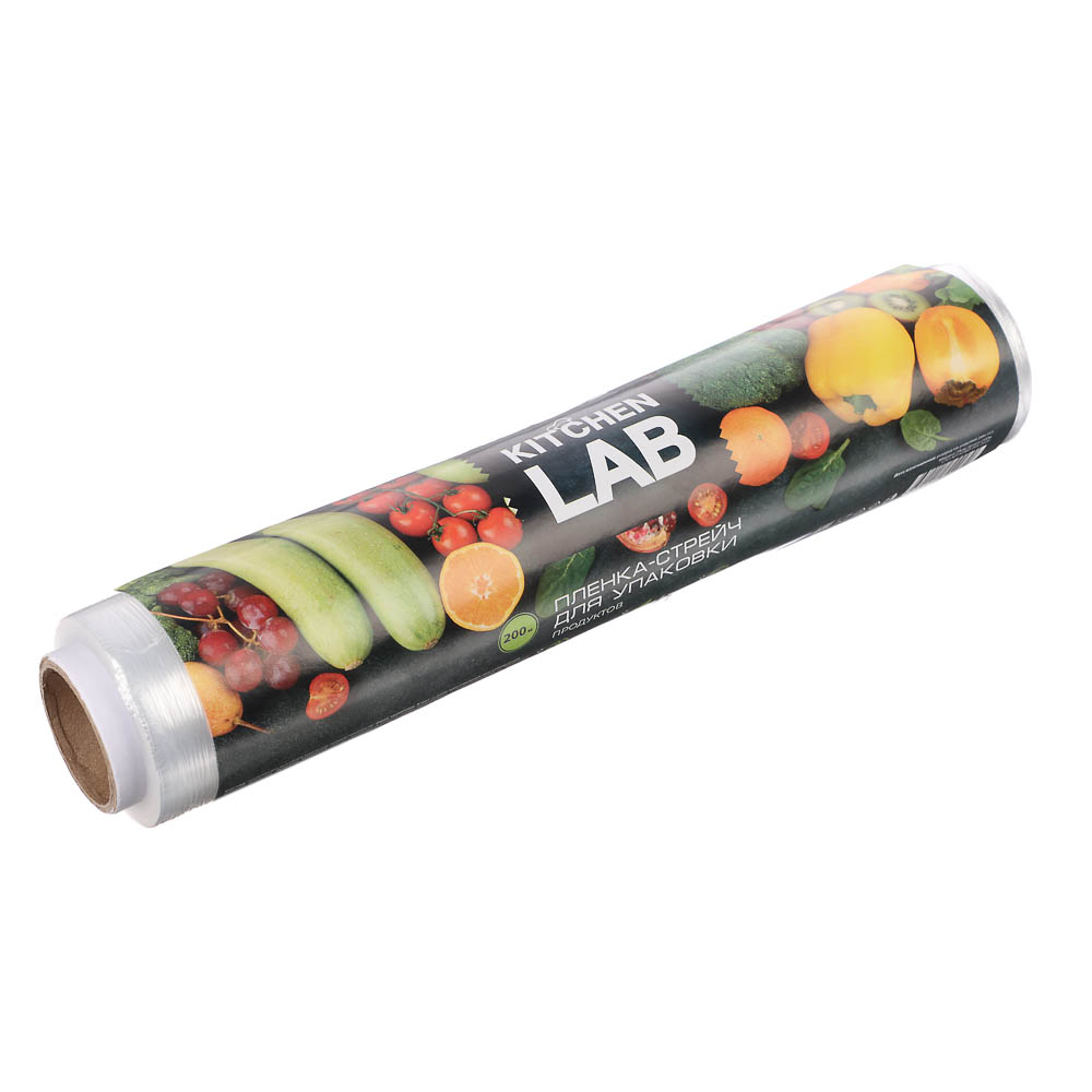 Пленка-стрейч пищевая, 29см x 200м, 6мкм, арт.№ 438-231