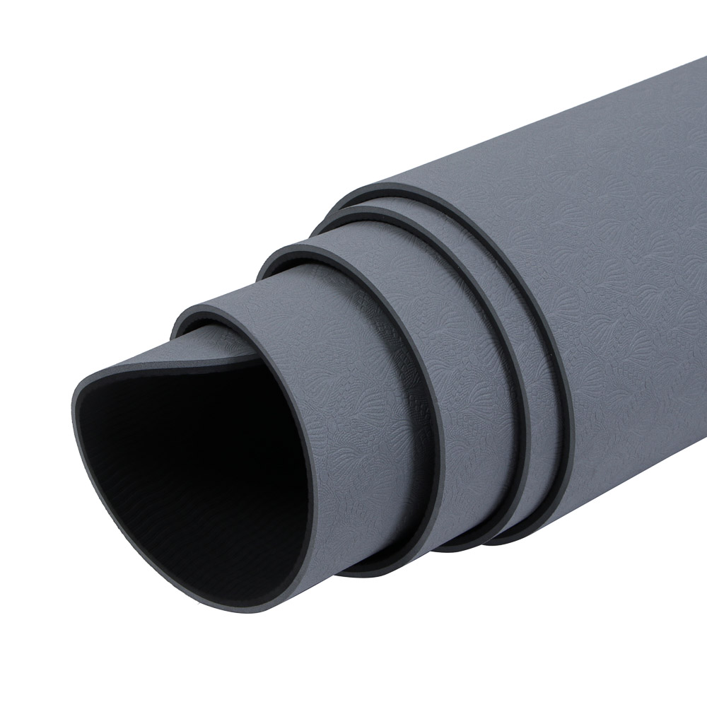 SILAPRO Max Коврик для фитнеса, 183х61х0.6см, 2-х цветный, TPE, арт.№ 191-059