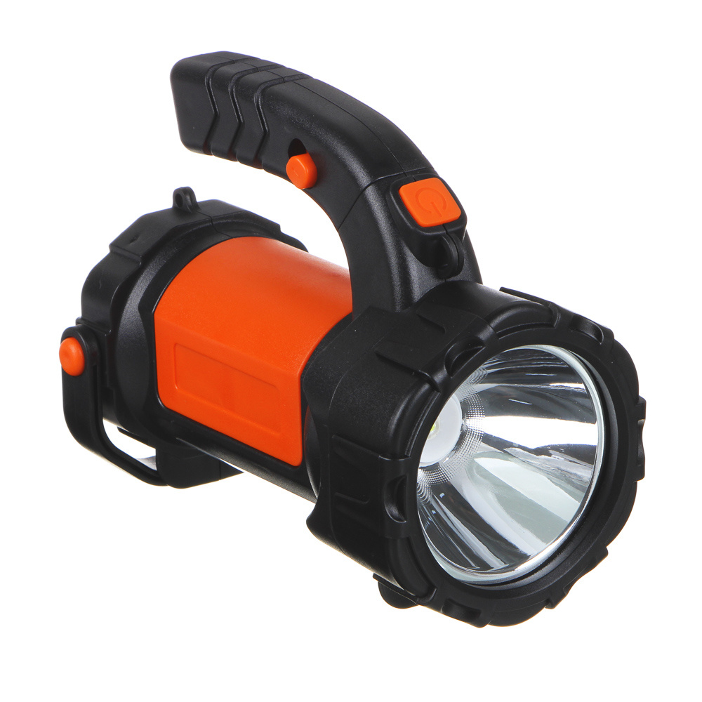 Фонарь прожектор тм ЕРМАК, 1LED+1COB, 2400мАч, Type-C,Power Bank, 91х137х175мм, пластик,красный свет, арт.№ 223-005