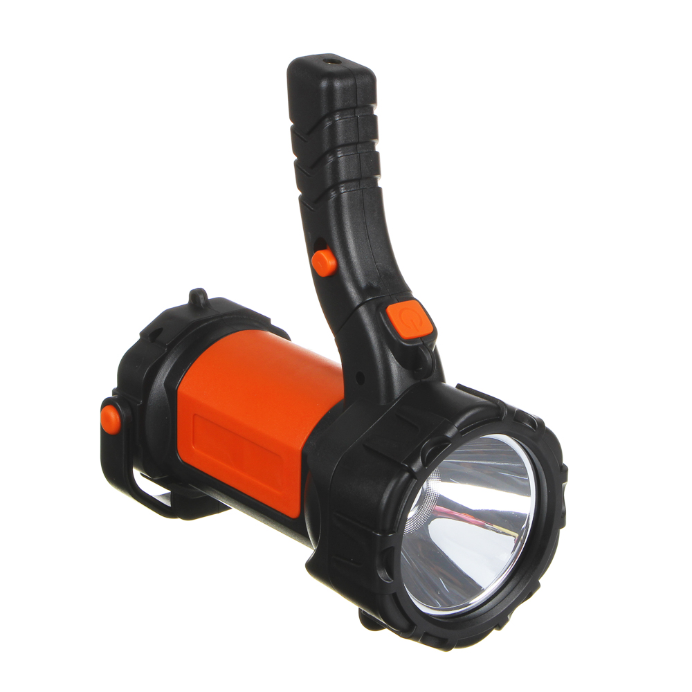 Фонарь прожектор тм ЕРМАК, 1LED+1COB, 2400мАч, Type-C,Power Bank, 91х137х175мм, пластик,красный свет, арт.№ 223-005