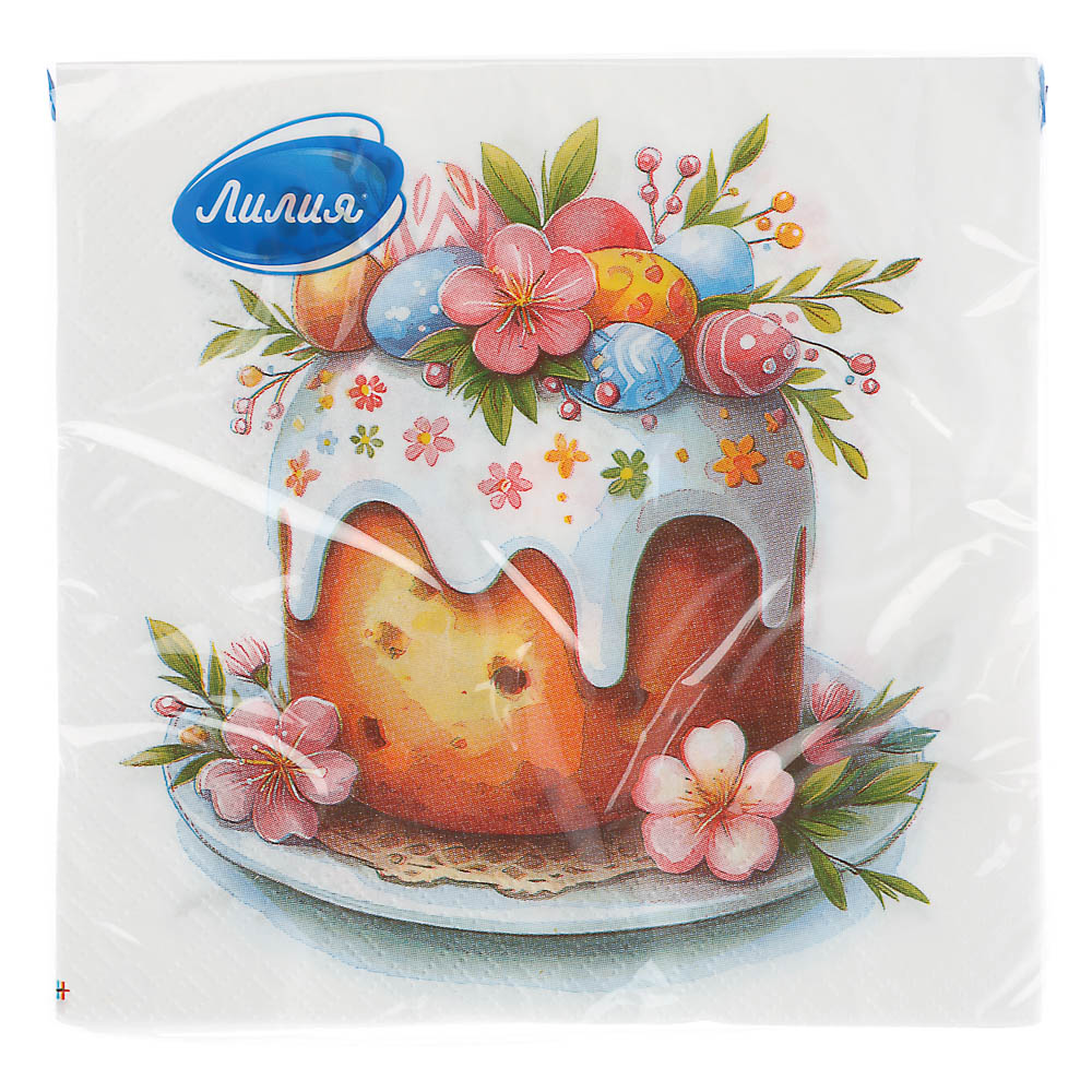 Салфетки бумажные Пасха ассорти, 2 слоя, 33х33см, арт.№ 912-037