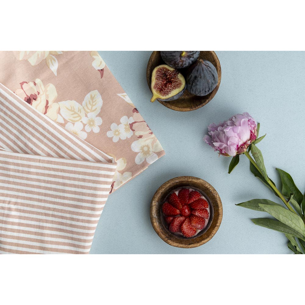 PROVANCE Мятный Латте Комплект полотенец кухонных 2шт, 100% хлопок, 40х60см, 6 дизайнов, арт.№ 488-045