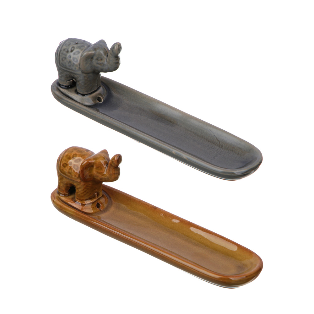 Подставка под аромапалочки керамическая, 20x7x5,3 см, 2 цвета, арт.№ 471-029