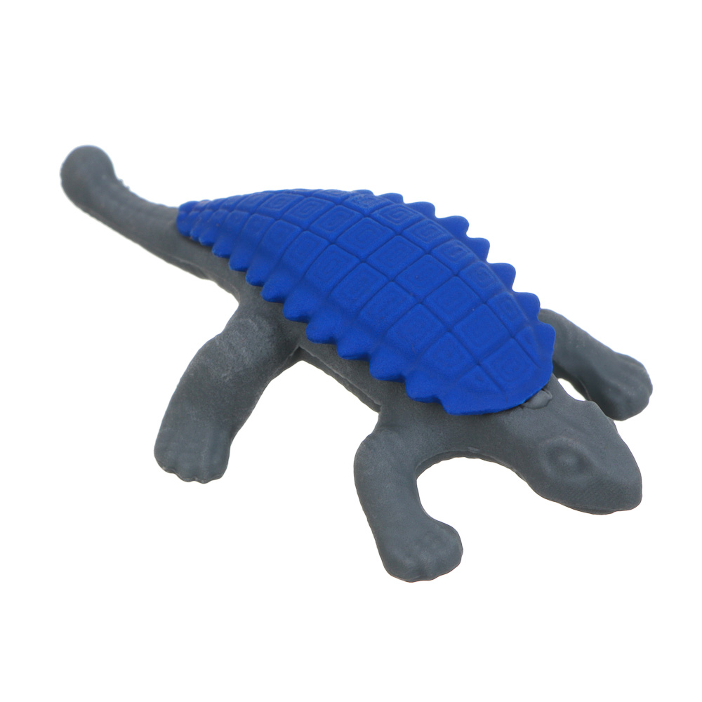 Ластик в форме динозавра, 2,7-3,4х6х1,4-2,1см, 4 дизайна, ТПР, арт.№ 607-060