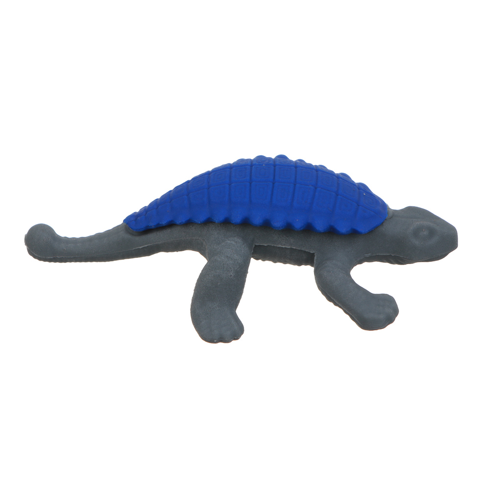 Ластик в форме динозавра, 2,7-3,4х6х1,4-2,1см, 4 дизайна, ТПР, арт.№ 607-060