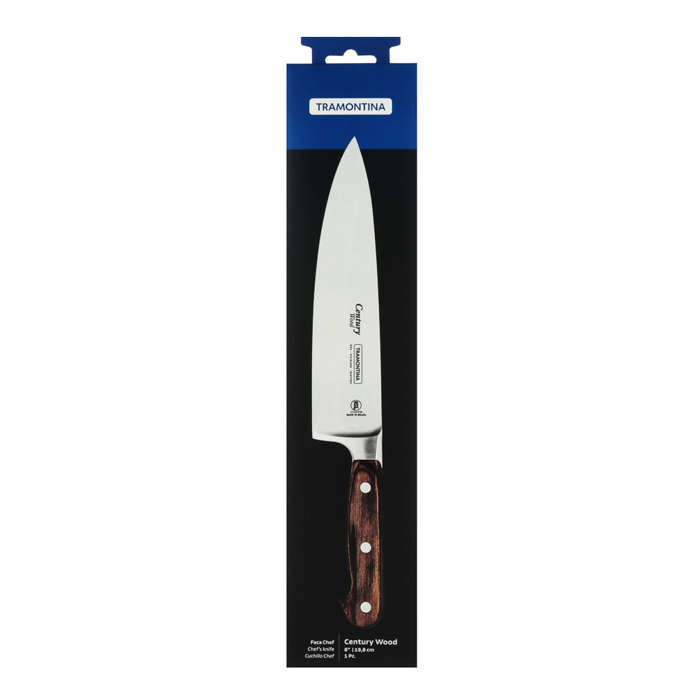 Tramontina Century Wood Нож шеф-повара (кухонный) 19.7см, 21541/198, арт.№ 871-020