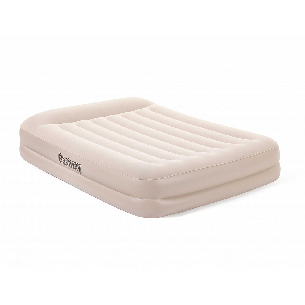 BESTWAY Кровать надувная Queen со встроенным электронасосом, PVC, 203x152см x 42см, 67696, арт.№ 106-026