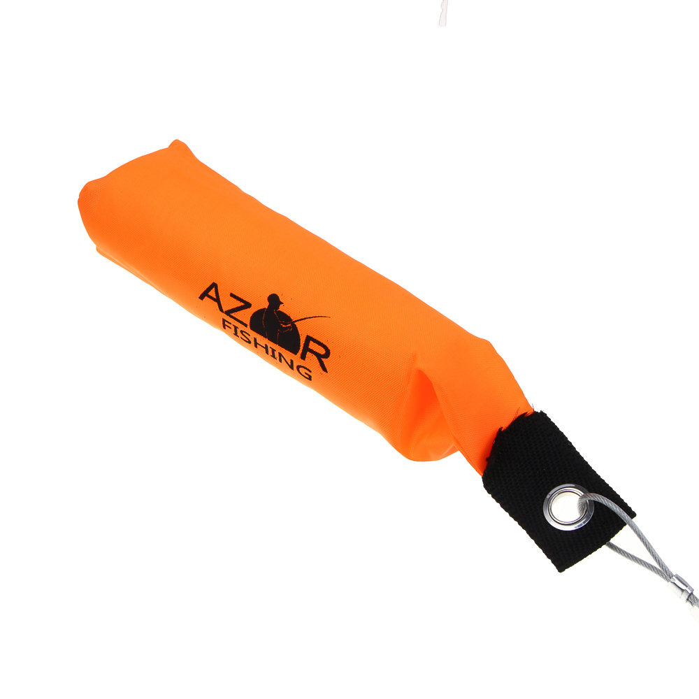 Кукан тм AZOR FISHING, 3,5м, 5 карабинов, поплавок, трос металл, ПВХ сумка, арт.№ 148-060