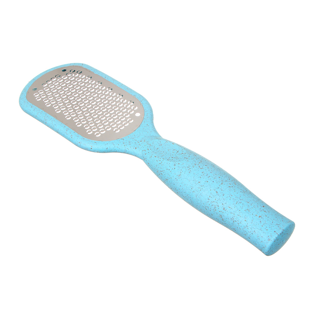 ЮНИLOOK Терка для ног, пластик, сталь, 20,5х5,5см, 3 цвета, арт.№ 305-391