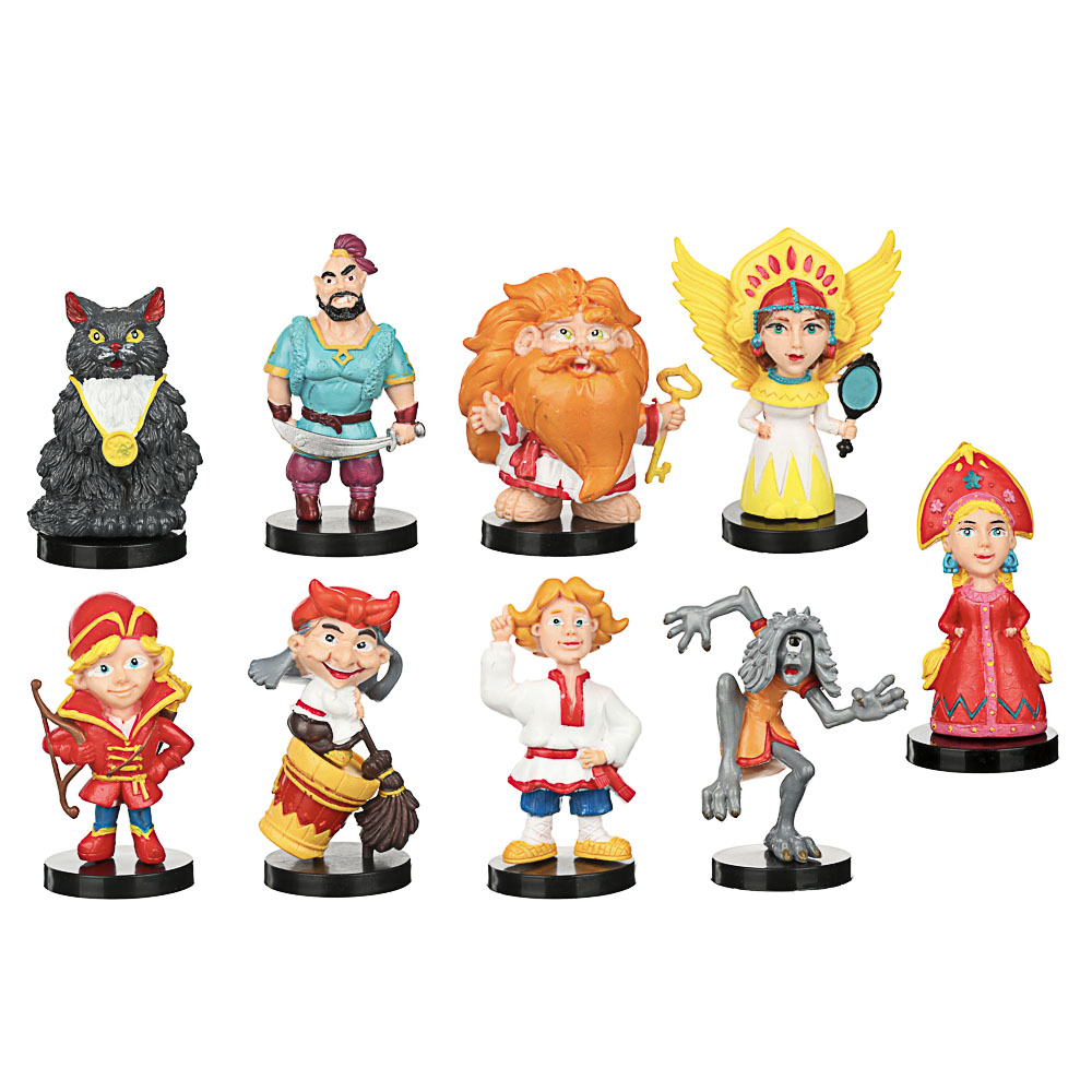 BY Минифигурки, ПВХ, флоу-пак, серия №2, 7-9см, 9 дизайнов, арт.№ 274-142