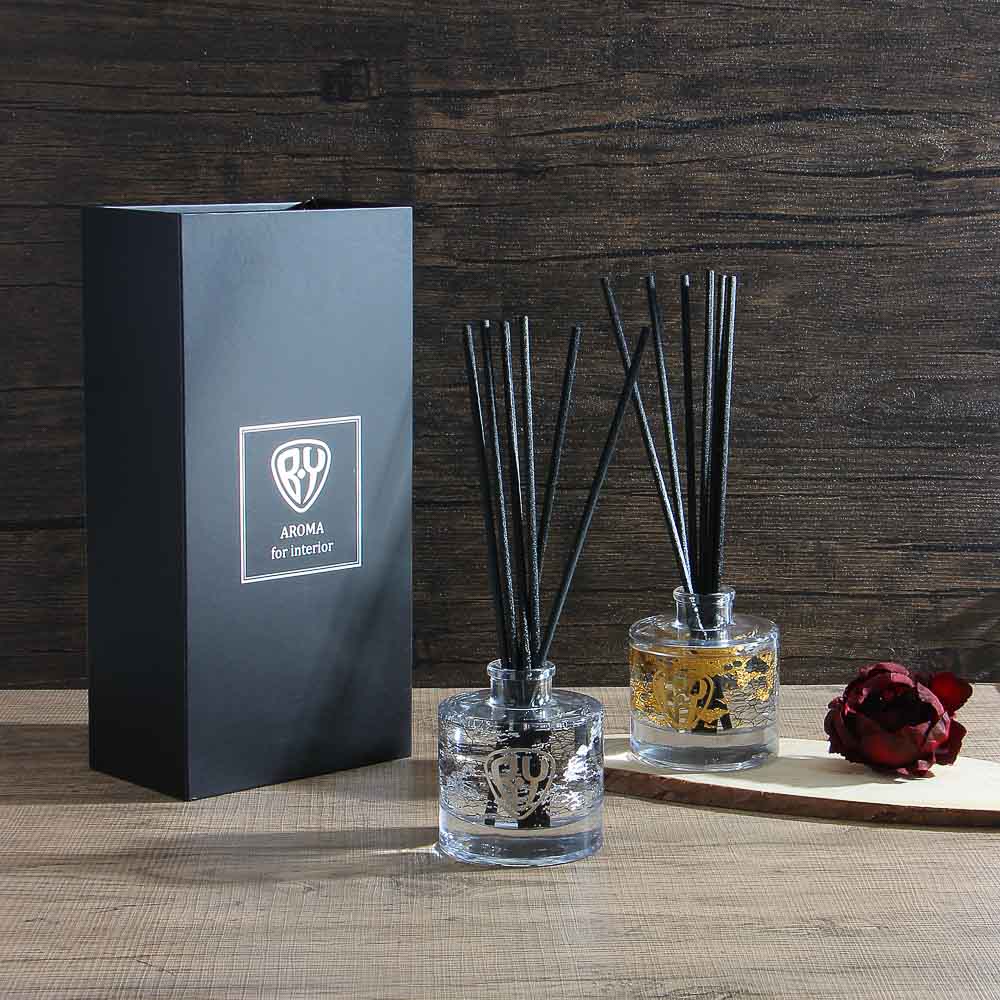 BY Аромадиффузор с палочками, 120 мл, Magic Peony, Forest, Muscat blanc, Rose of No Man's Land, арт.№ 412-110