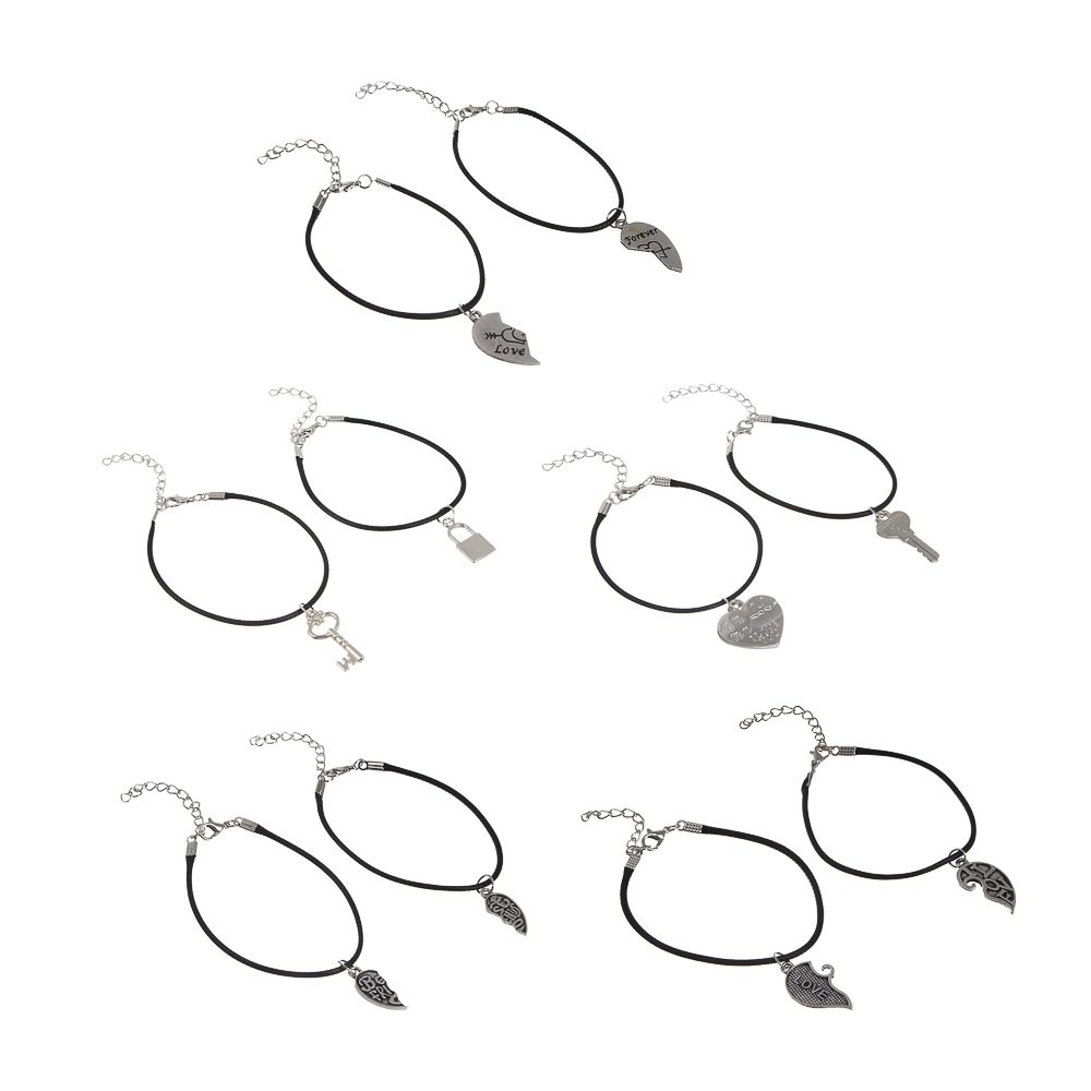 Браслет парный 2шт, d7,5 см, сплав, БЖ25-35, арт.№ 023-052