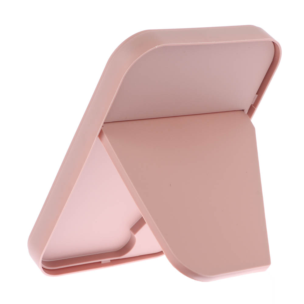 Зеркало настольное тм ЮНИLOOK пластик, стекло, 13х18см, 4 цвета, ЗН19-1, арт.№ 347-087