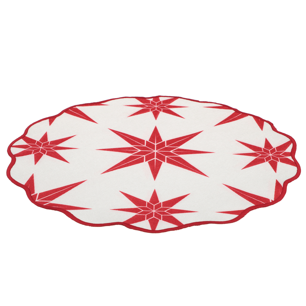 PROVANCE Щелкунчик Салфетки сервировочные, 2шт в комплекте, 38см, 100% полиэстер, 2 дизайна, арт.№ 492-259