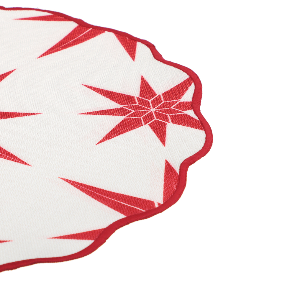 PROVANCE Щелкунчик Салфетки сервировочные, 2шт в комплекте, 38см, 100% полиэстер, 2 дизайна, арт.№ 492-259