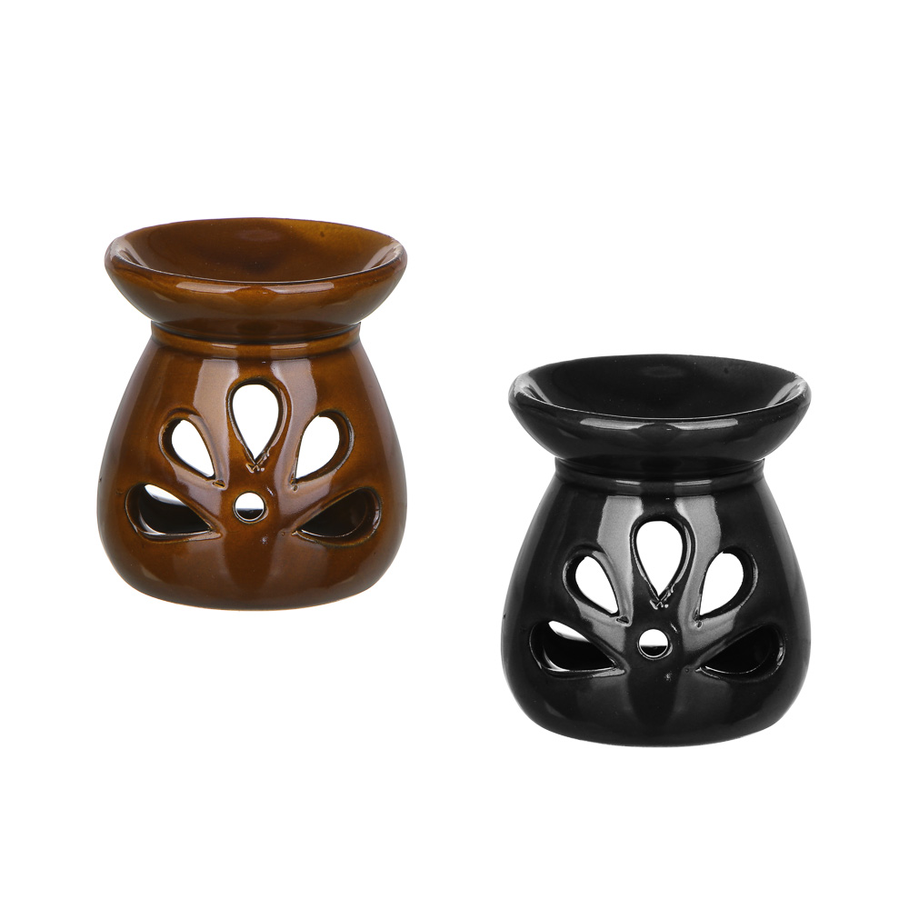 Аромалампа керамическая, 6,5x6,5x7 см, 2 цвета, арт.№ 471-015