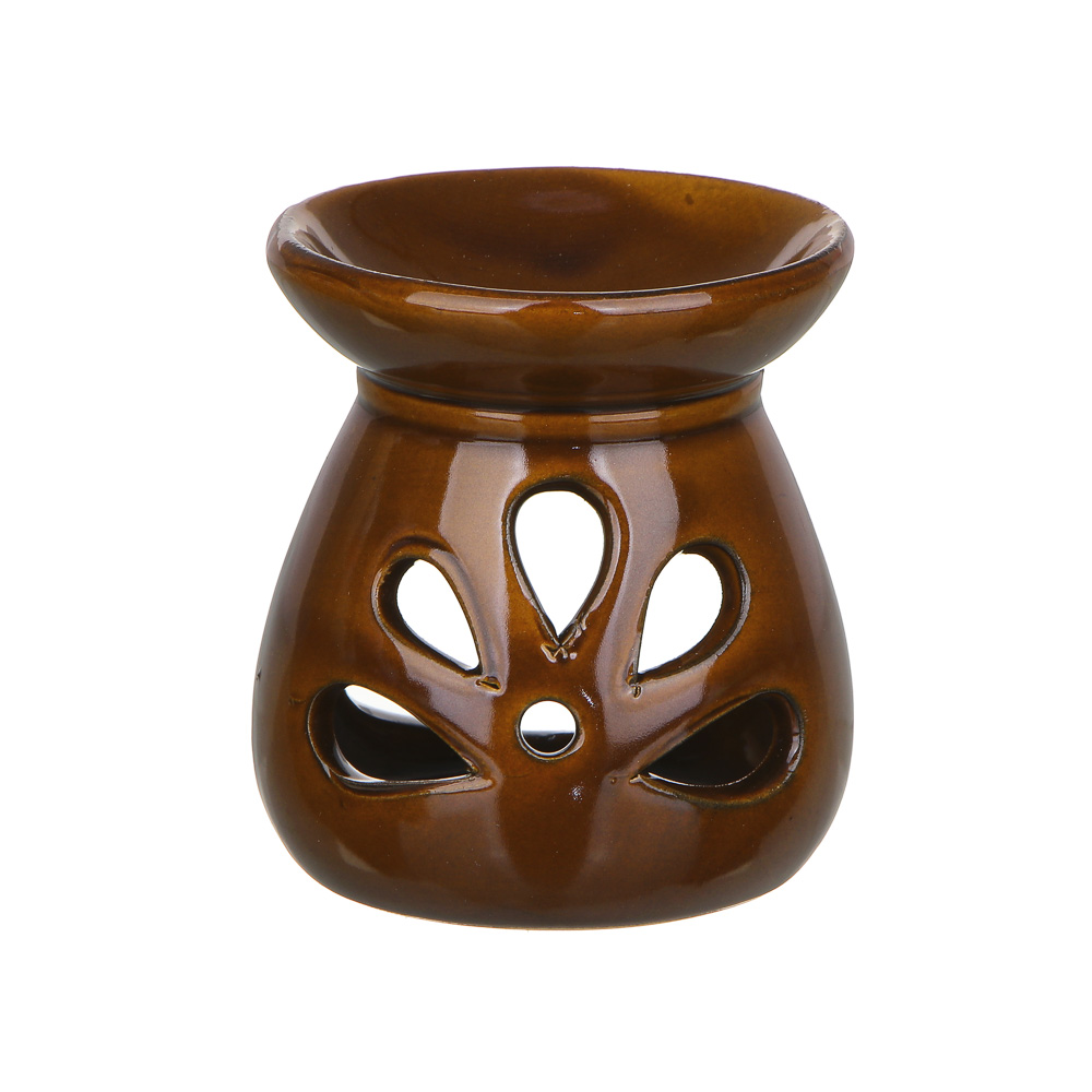 Аромалампа керамическая, 6,5x6,5x7 см, 2 цвета, арт.№ 471-015