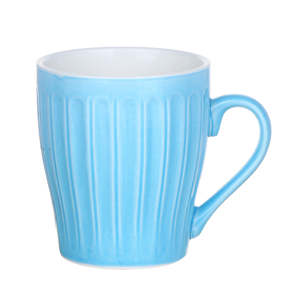 Кружка 270мл, фарфор, "Винтаж", 4 цвета, арт.№ 806-067