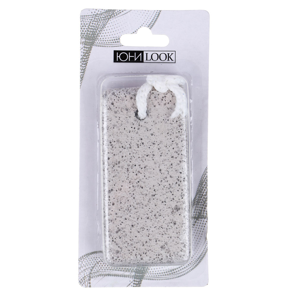 ЮНИLOOK Пемза для педикюра, иск.пемза, полиэстер, 9,8х4,8х1,8см, арт.№ 305-421