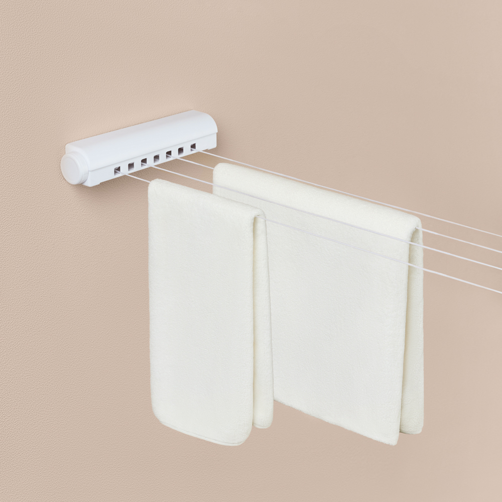 VETTA Сушилка для белья роторная 4 линии, 295х59х63мм, пластик, арт.№ 452-069