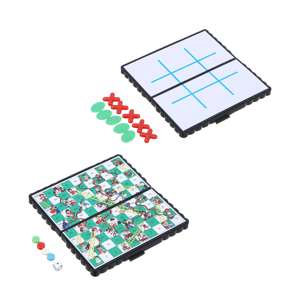 BY Сказки Игра магнитная дорожная, 2 вида, 13х13см, пластик, металл, арт.№ 138-005