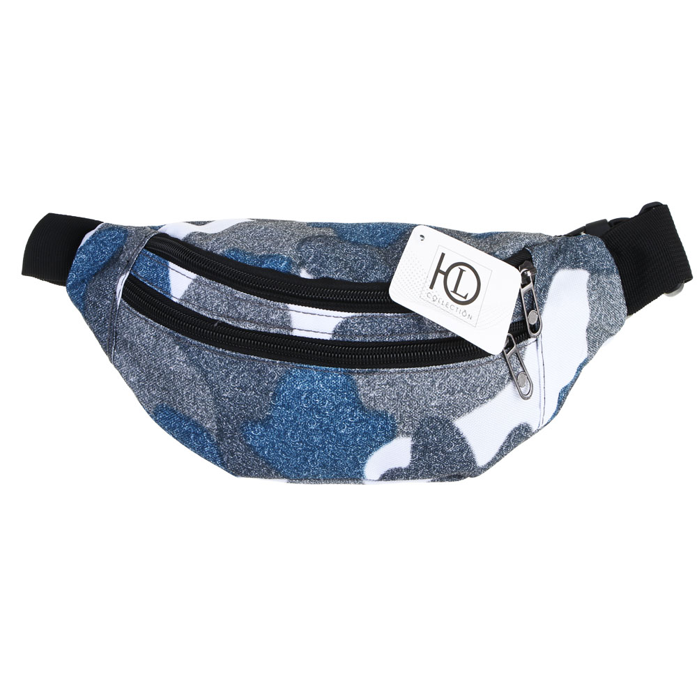 ЮL Сумка поясная, 31х15см, полиэстер, 2 дизайна, арт.№ 337-117