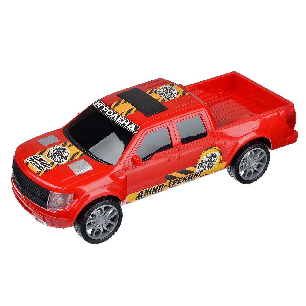 ИГРОЛЕНД Машинка инерционная, свет, звук, пластик,3хLR44, 25х10х6,7 см, арт.№ 292-196