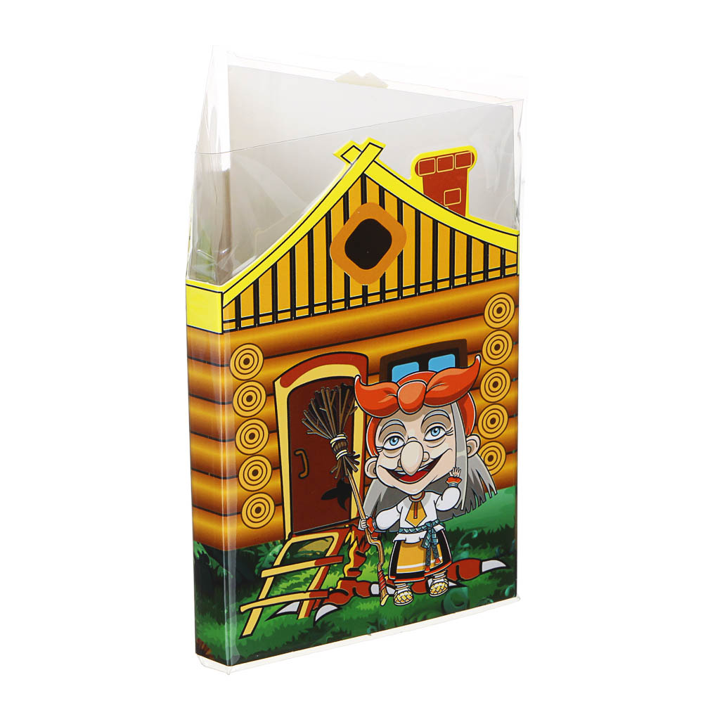 BY Сказки Набор фигурных блоков с липким слоем: 4х20л., цв.печать, складная жесткая подложка "Домик", арт.№ 557-003