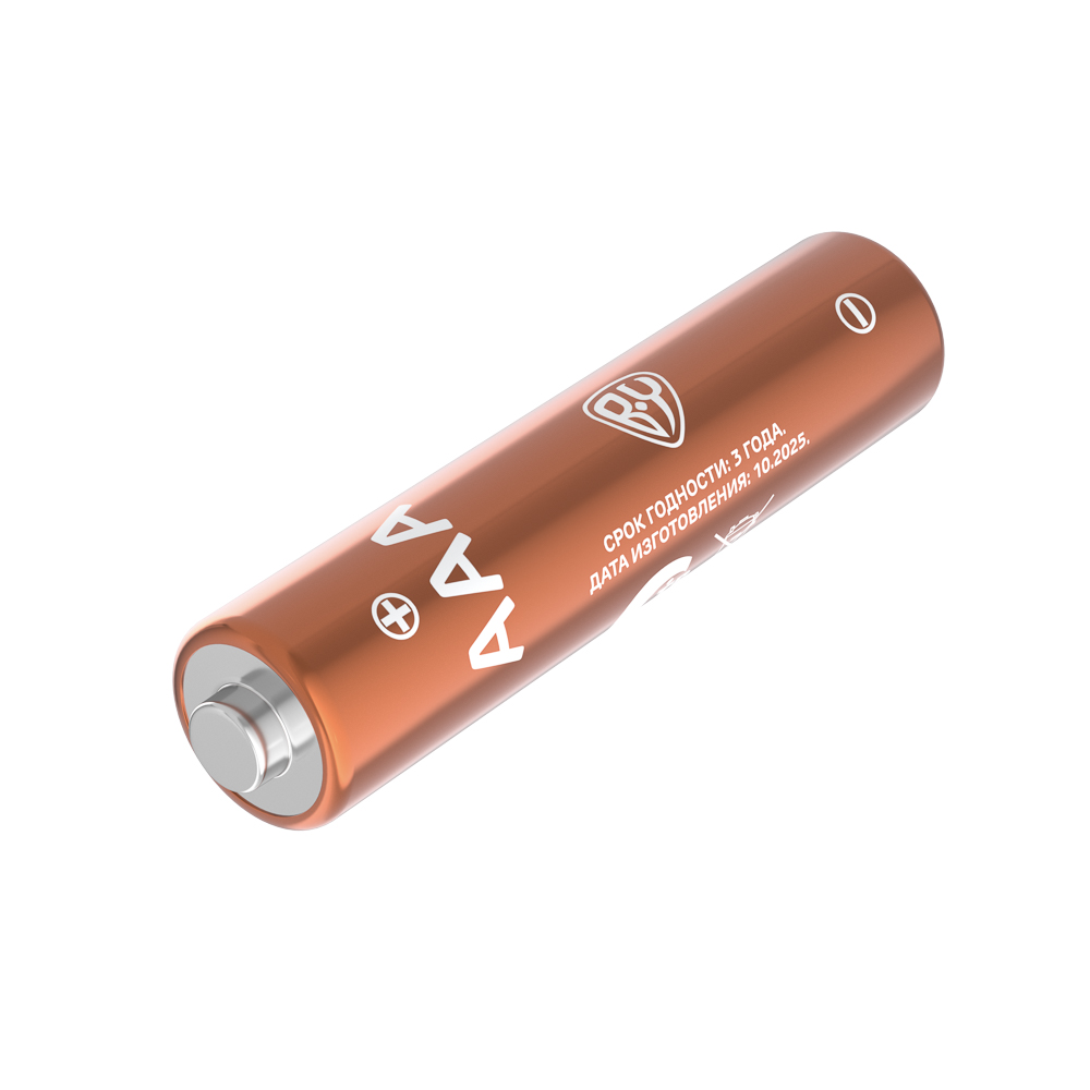 Батарейки AAA BY Promo (R03) 10шт в спайке, солевые 1.5В, арт.№ 917-131