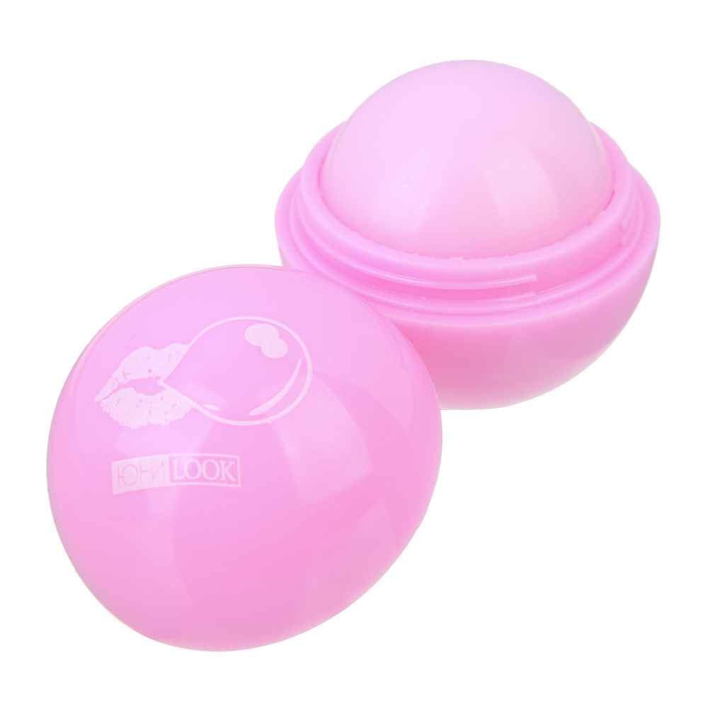 ЮНИLOOK Бальзам для губ 8г, жвачка, персик, малина, апельсин, арт.№ 330-422