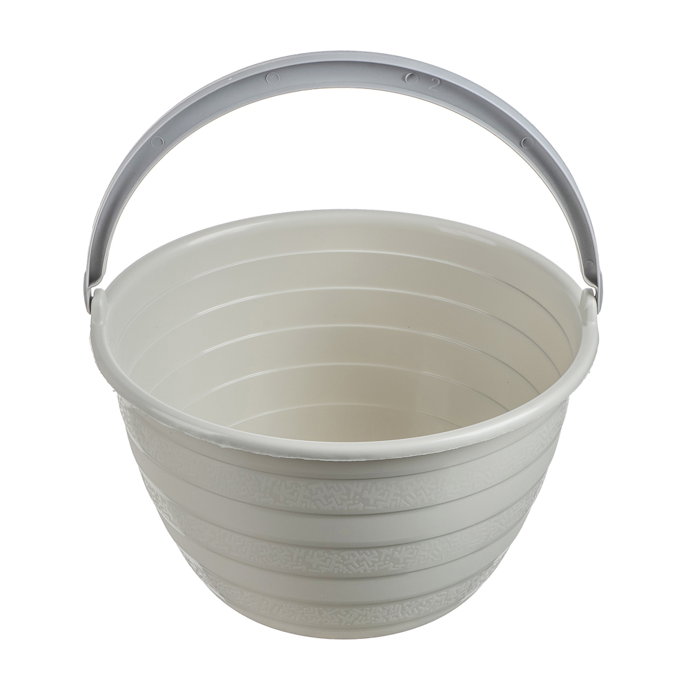 Ведро пластмассовое 5л, "Лукошко", Р1004, арт.№ 407-028