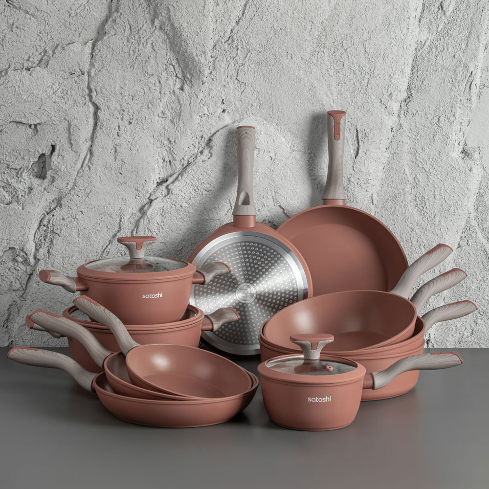 SATOSHI Комбелло Кастрюля 3,8л, d24х10см, антипригарное покрытие, индукция, арт.№ 846-018