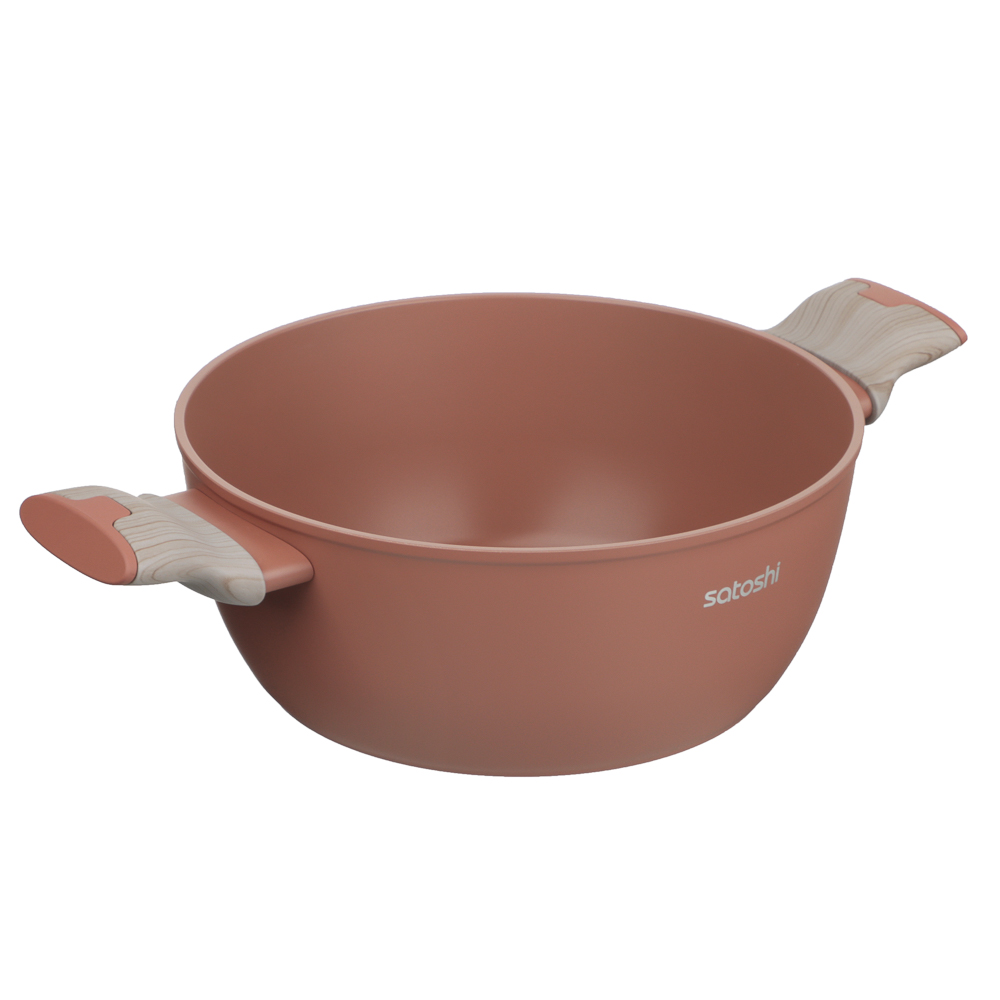 SATOSHI Комбелло Кастрюля 3,8л, d24х10см, антипригарное покрытие, индукция, арт.№ 846-018