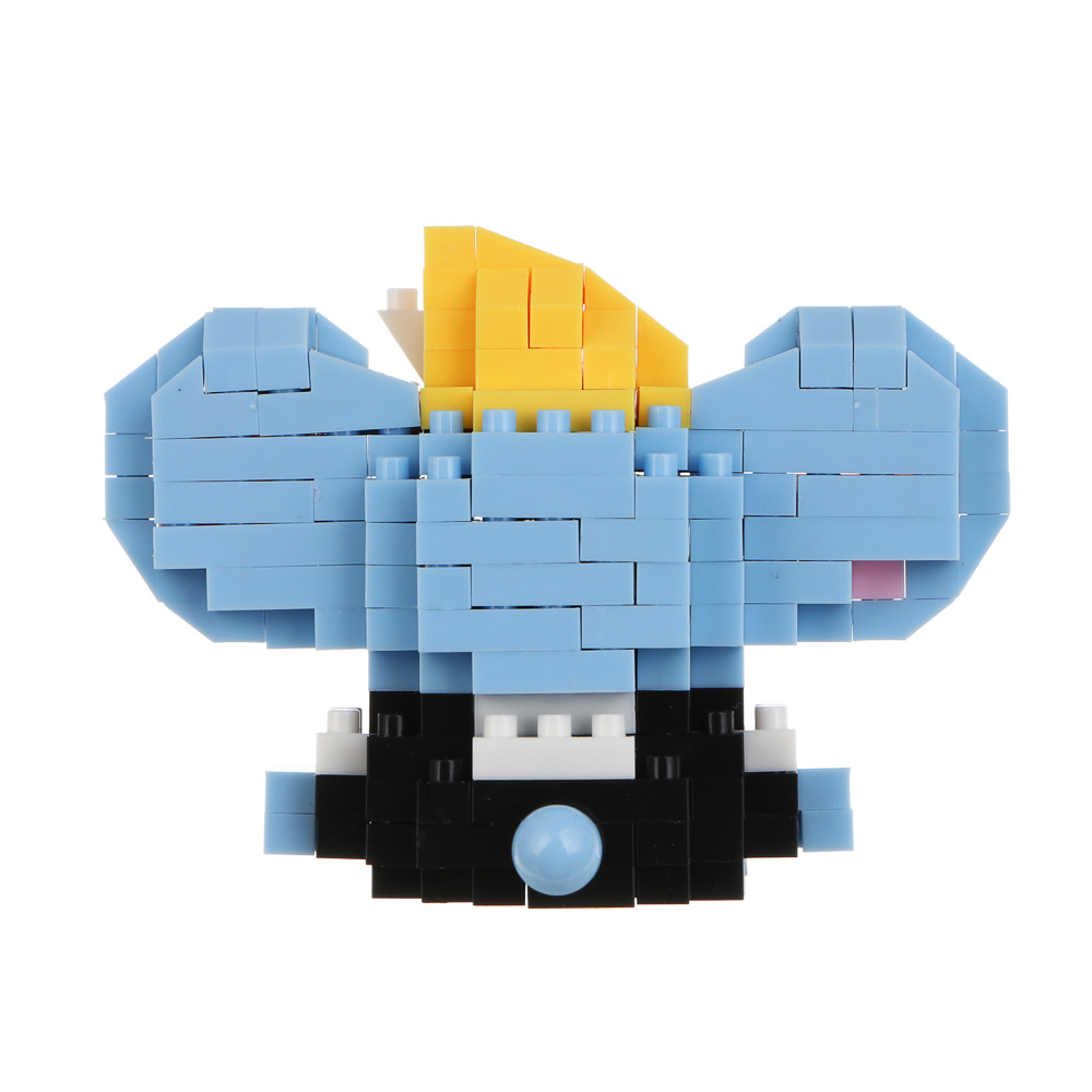 Конструктор мини 3D "Зверятки", ABS, 8х4,5х11,5см, 9 видов, арт.№ 858-089