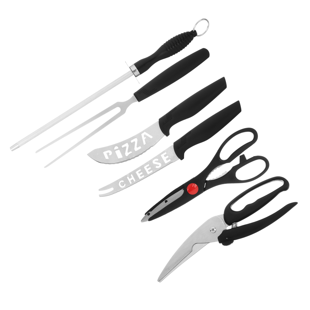 SATOSHI Малон Набор ножей кухонных 24пр, арт.№ 803-395