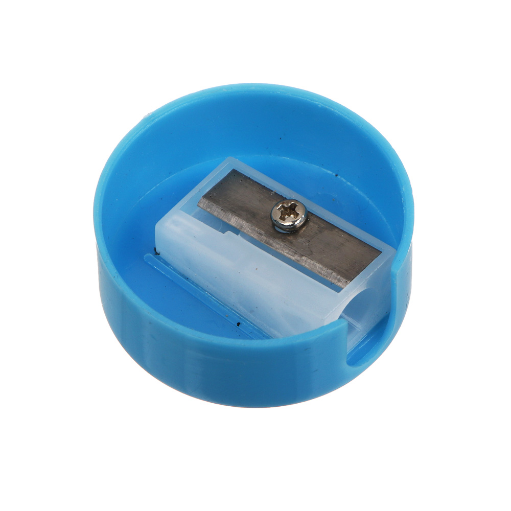 Набор канц.6пр.(подставка с двиг.ручками,карандаш ч/гр 2шт,точилка,ножницы,линейка)уп.29х12х4см,4цв., арт.№ 532-087