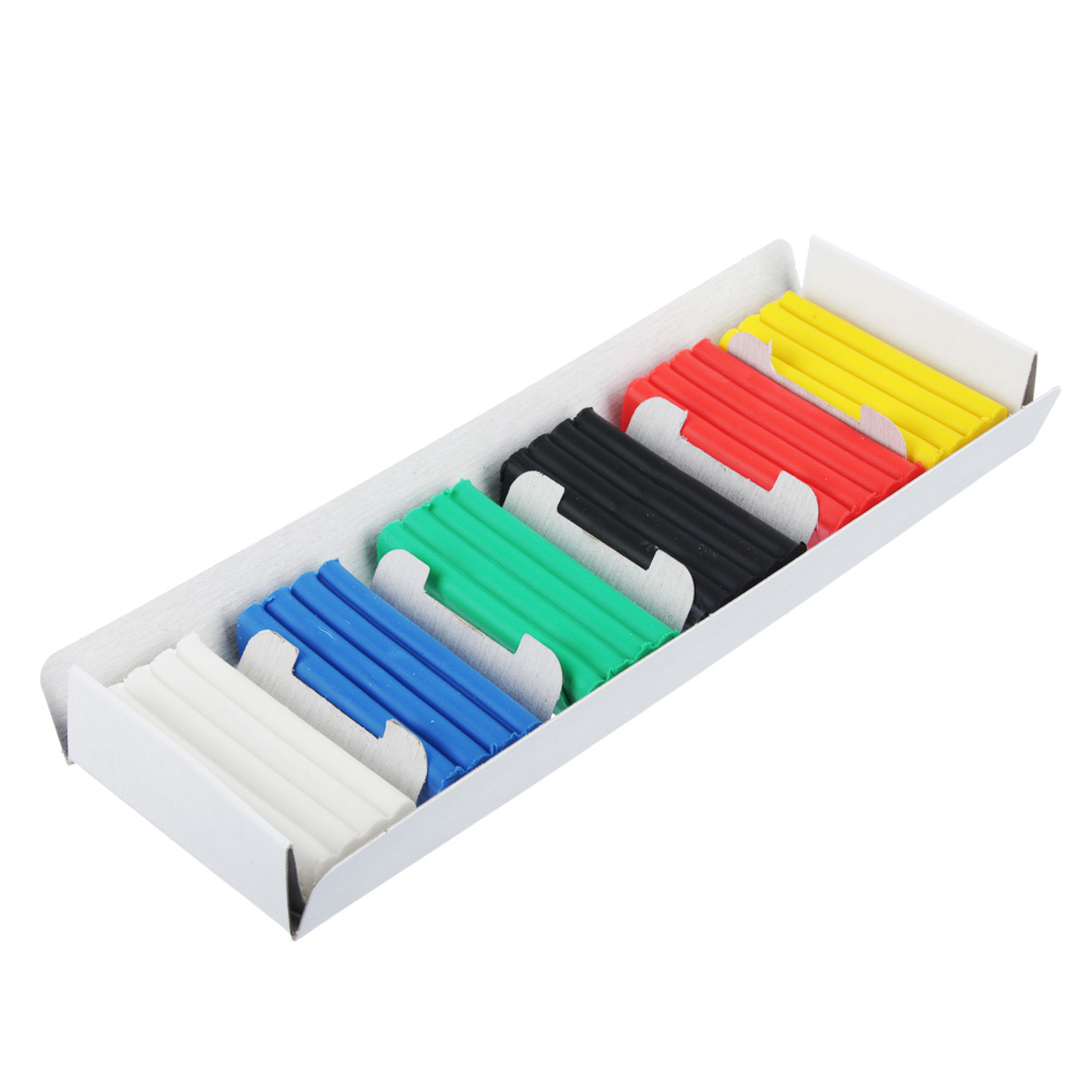 ClipStudio Пластилин 6 цветов 90 грамм в картонной упаковке, арт.№ 239-012