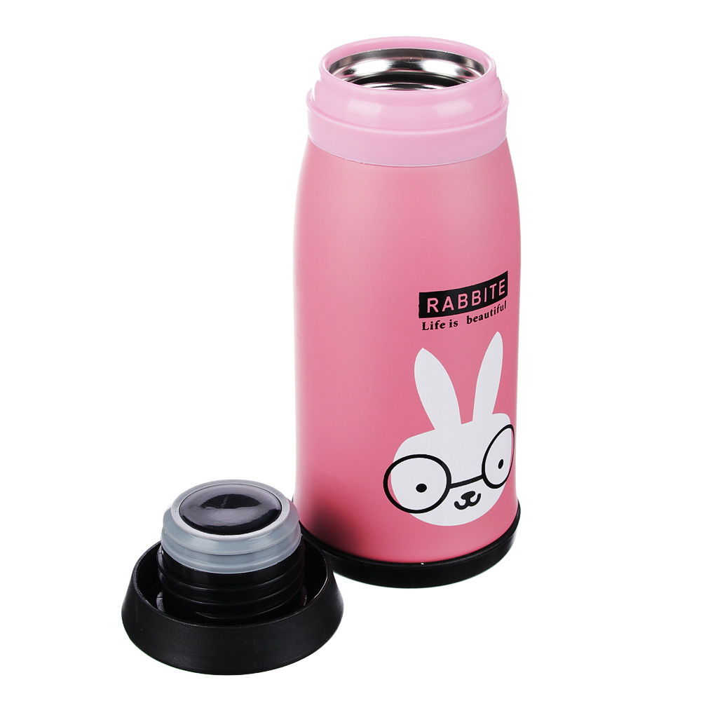 VETTA Термос-кружка 350мл, нерж. сталь, 4 дизайна, арт.№ 841-636