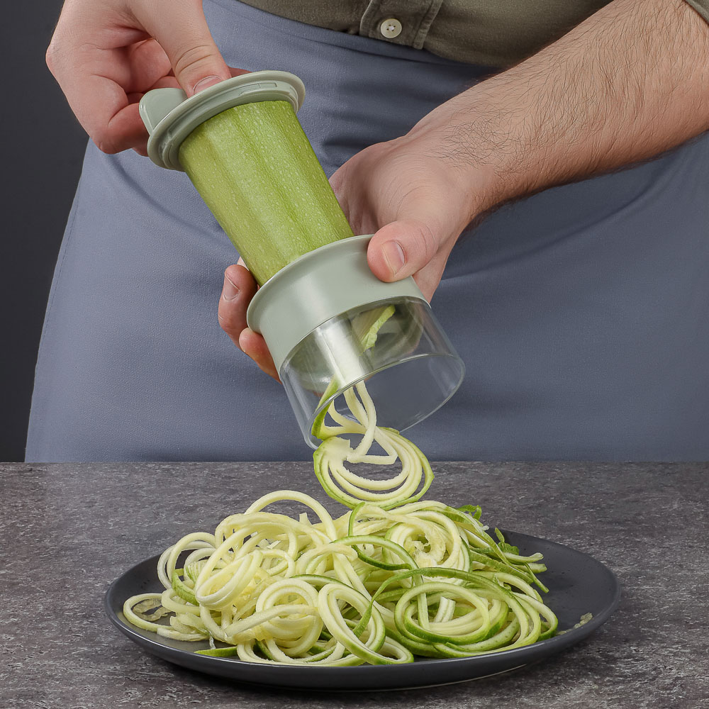 SATOSHI Терка для спиральной нарезки 8х9см, нерж.сталь, пластик, арт.№ 885-133