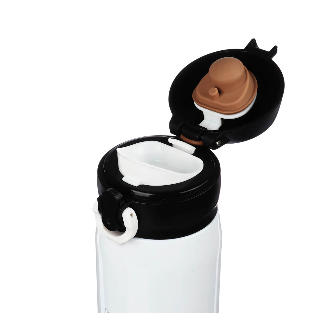 SATOSHI Термос-кружка с крышкой на защелке, 450мл "Коты", нерж.сталь, арт.№ 841-806