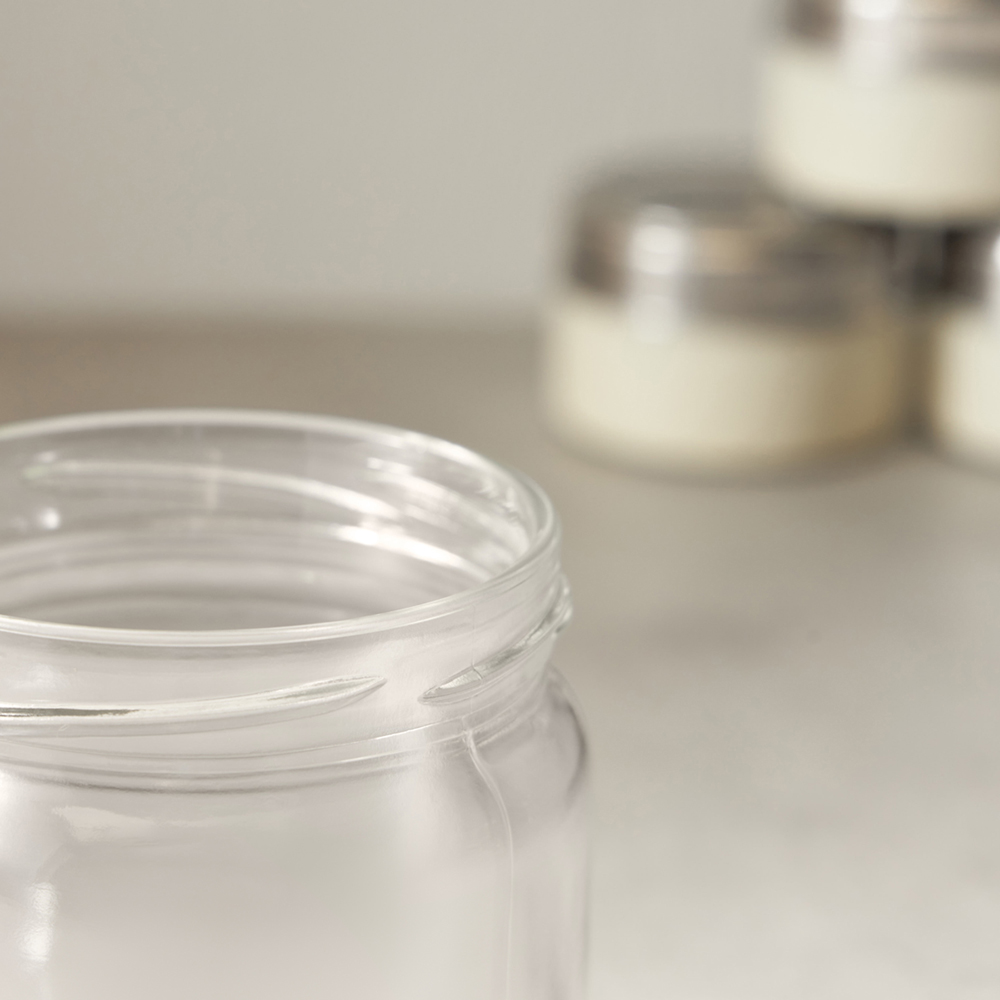 HEREVIN Китчен Блэк Банка для сыпучих продуктов, стекло, 425мл, 144357-205, арт.№ 828-008