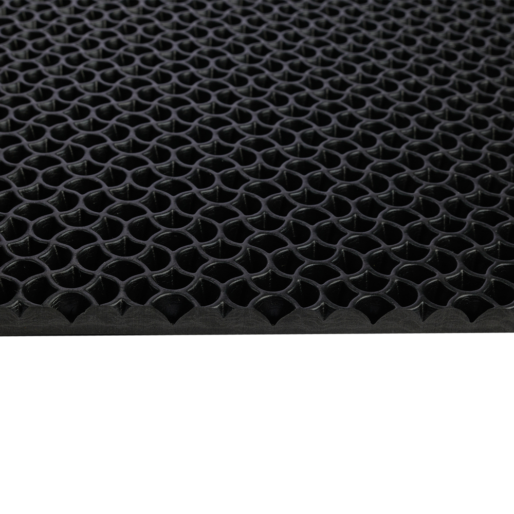 Коврик универсальный "Капелька" 58х73х1см, ЭВА, черный, арт.№ 462-016